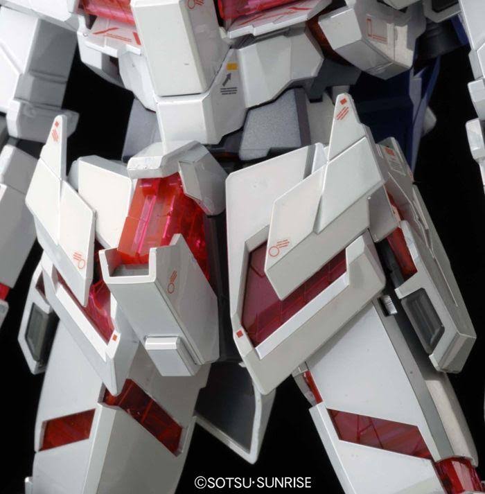Bandai mg 1/100 RX-0 Unicorn Gundam Ver KA Titanium Finish Plastic Model Kit