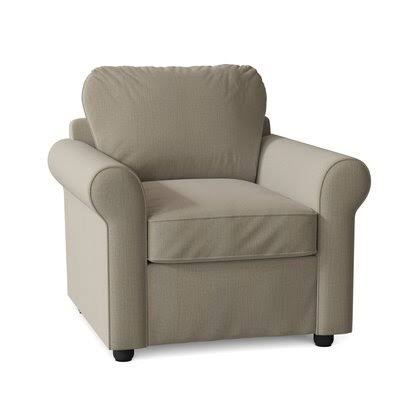 Wolsingham Manning Armchair Birch Lane Body Fabric: Baet Fawn
