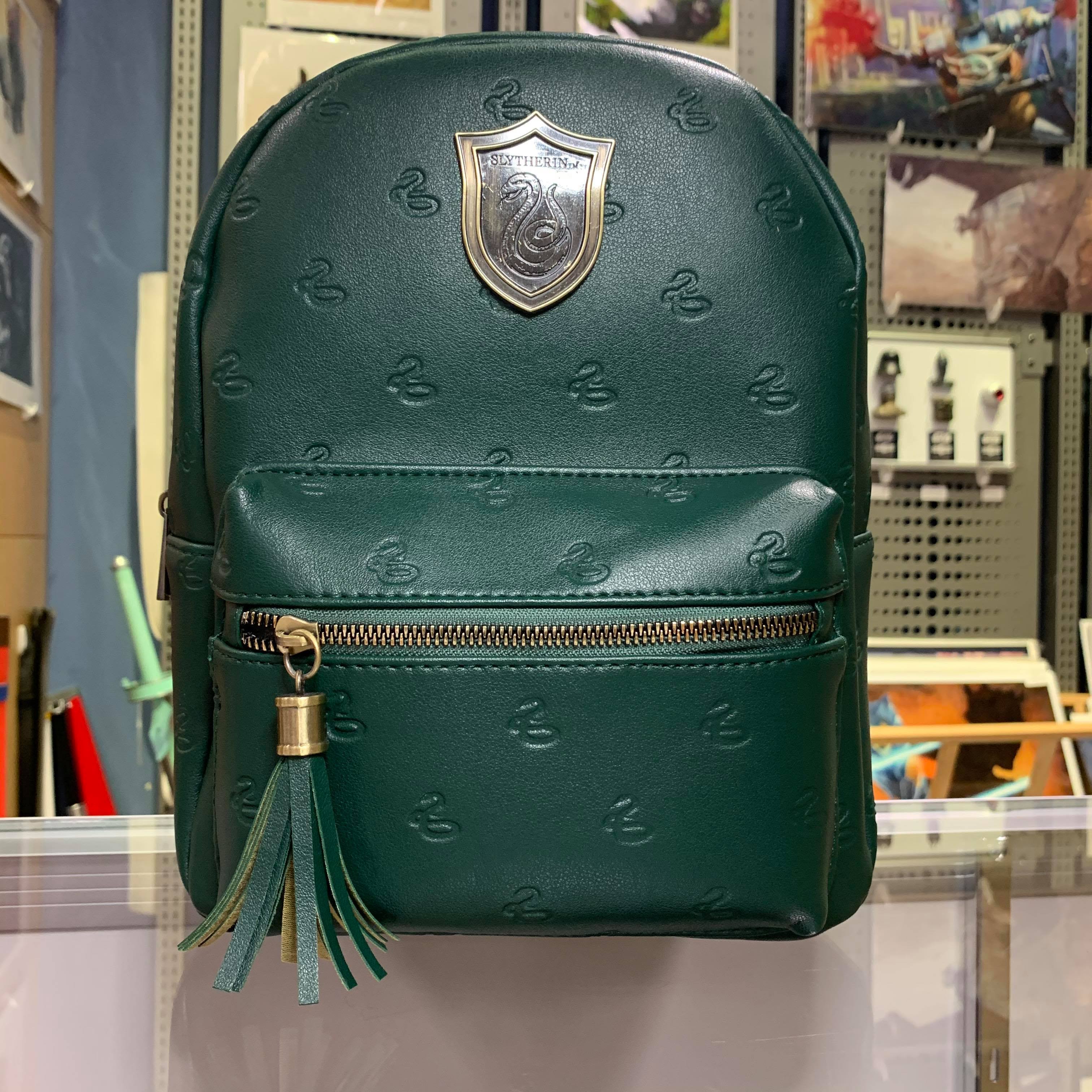 Harry Potter Slytherin Quilted Mini Backpack