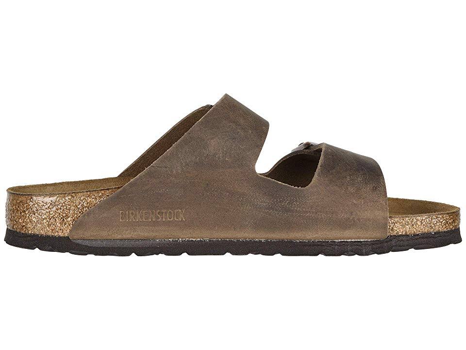 Birkenstock Arizona Sandals, Women's, Tobacco Oiled Leather, Size: 6