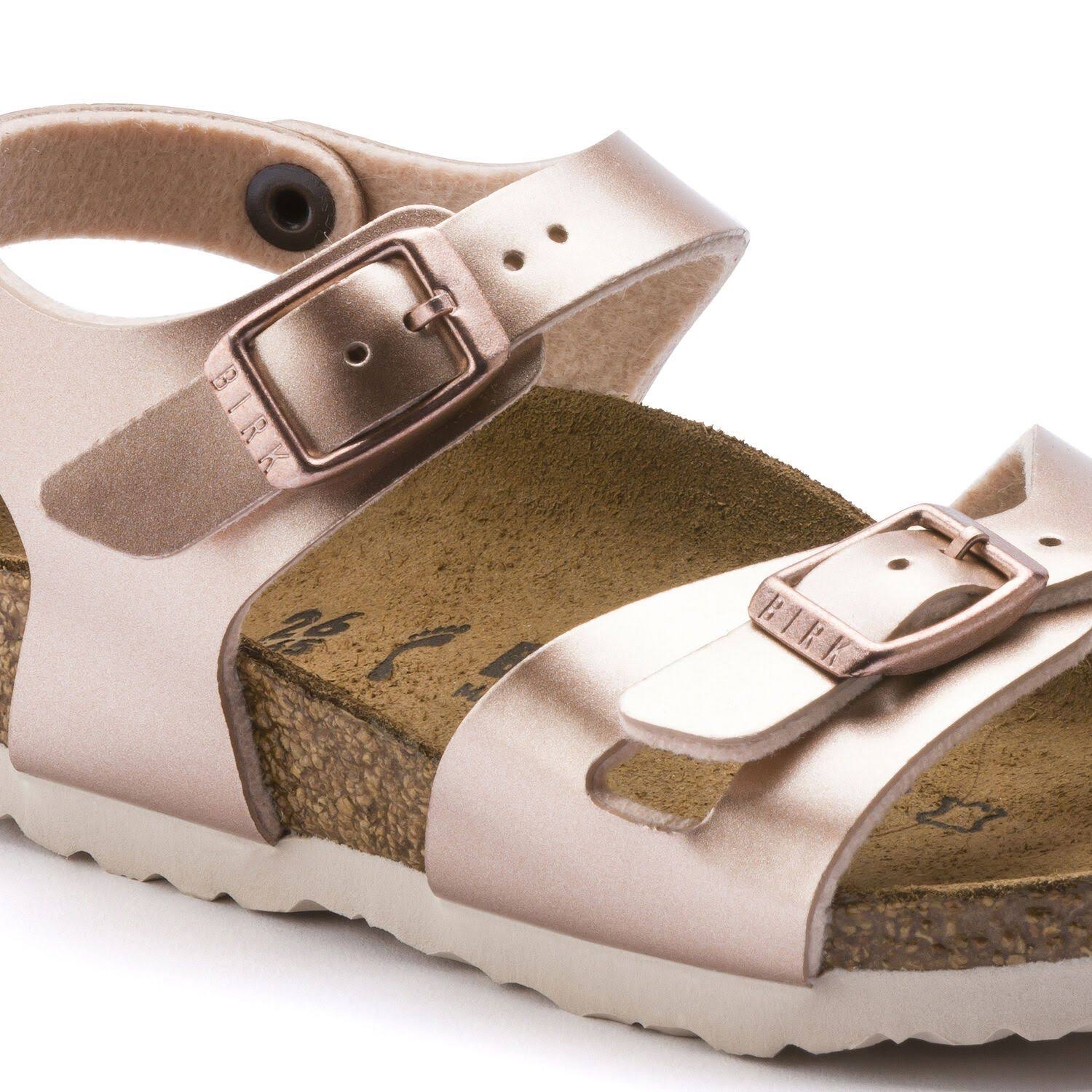 Birkenstock Rio Kids Sandal - Electric Metallic Copper