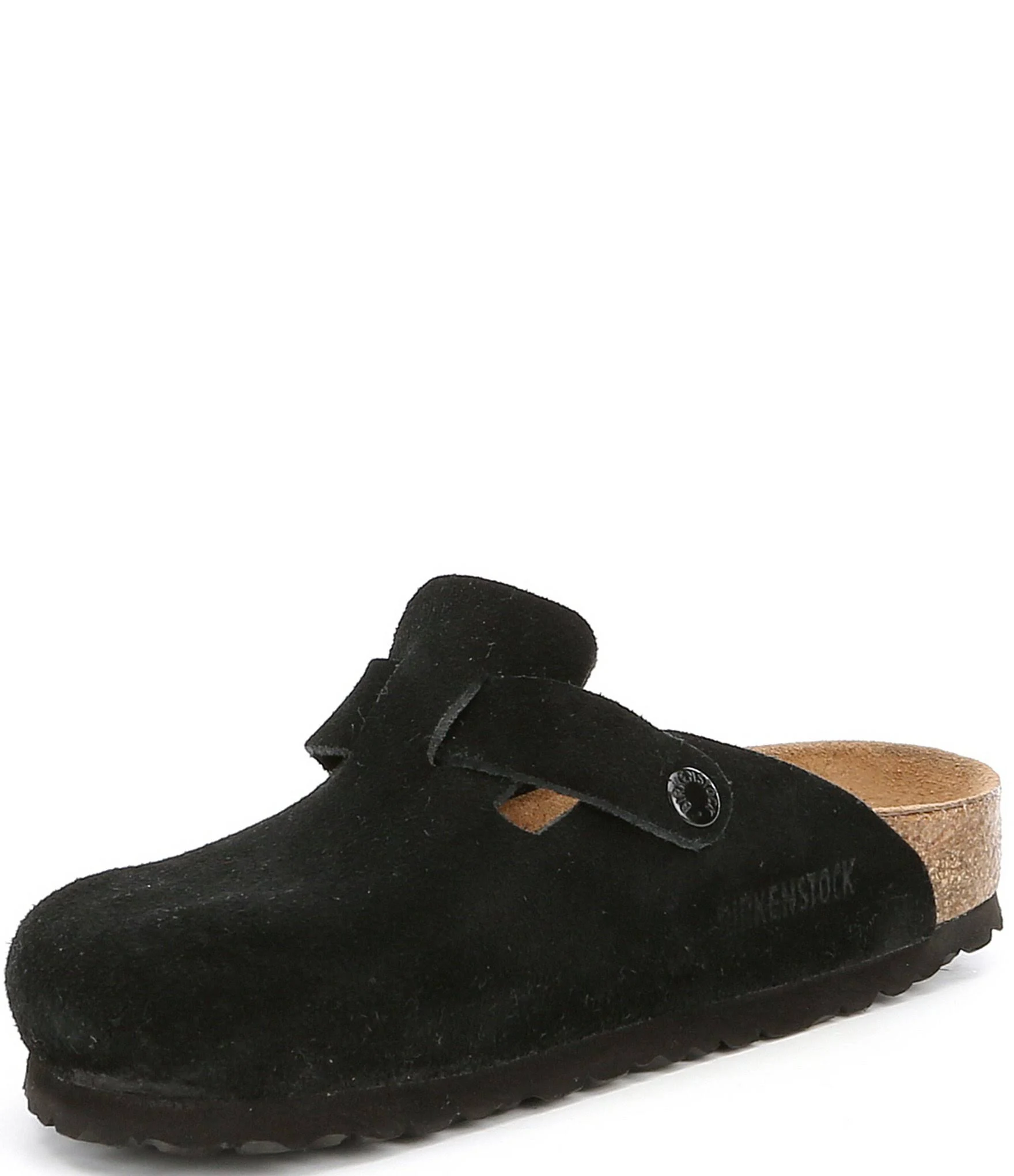 Birkenstock Boston Soft Footbed (38 Narrow Mink Suede)