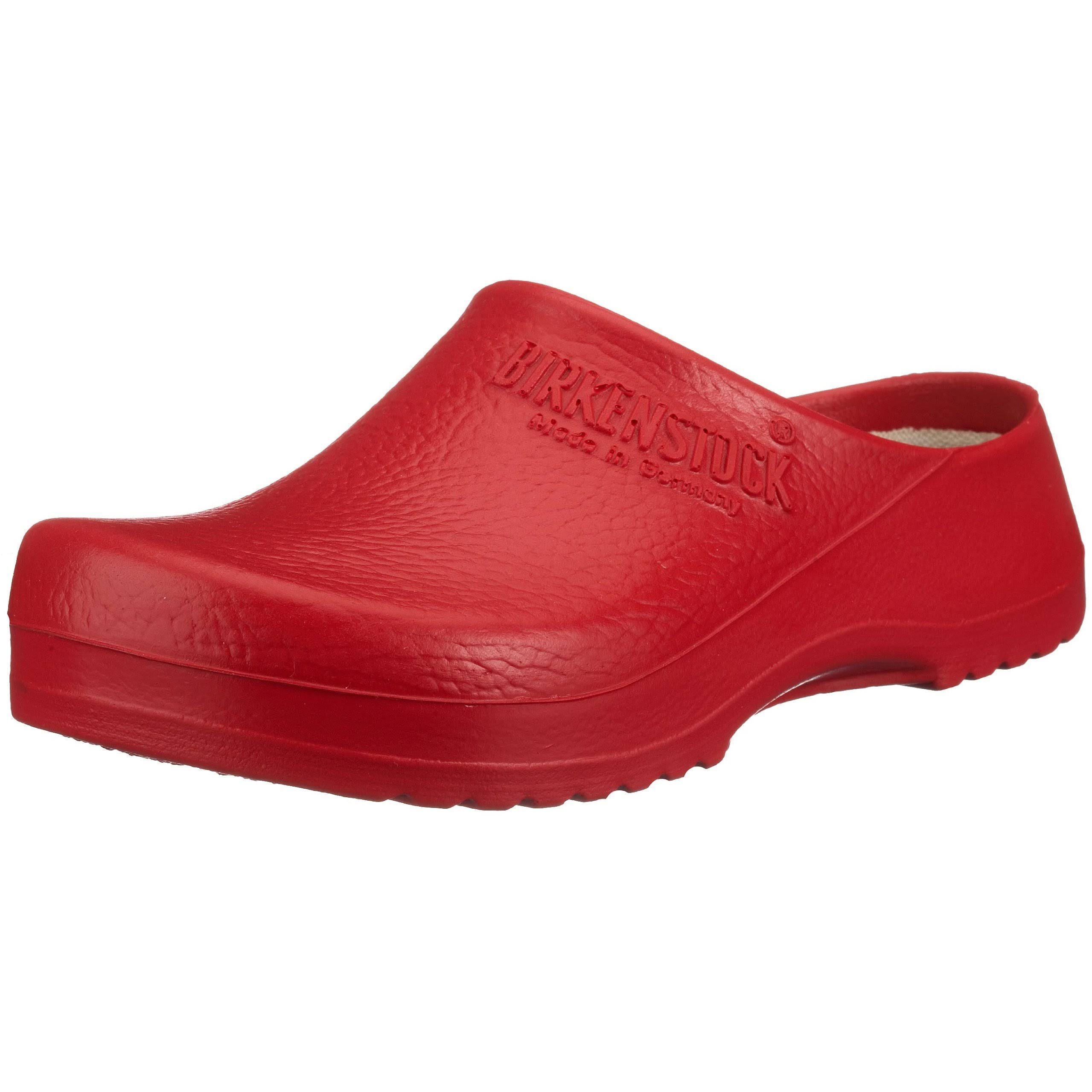 Birkenstock Unisex Clogs Super-Birki - Red