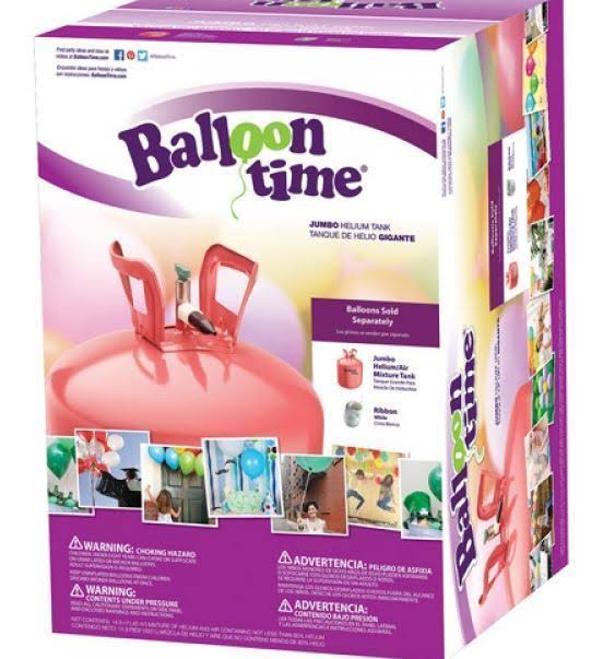 Balloon Time Helium Tank