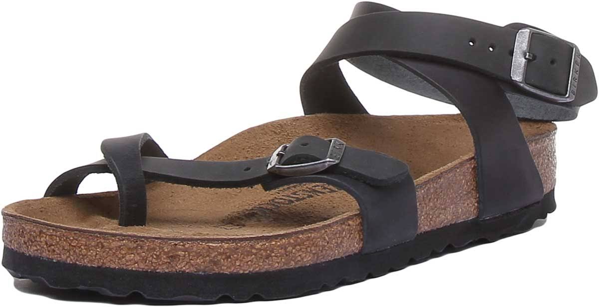 Birkenstock - YARA_OILED-LEATHER - Black / 39