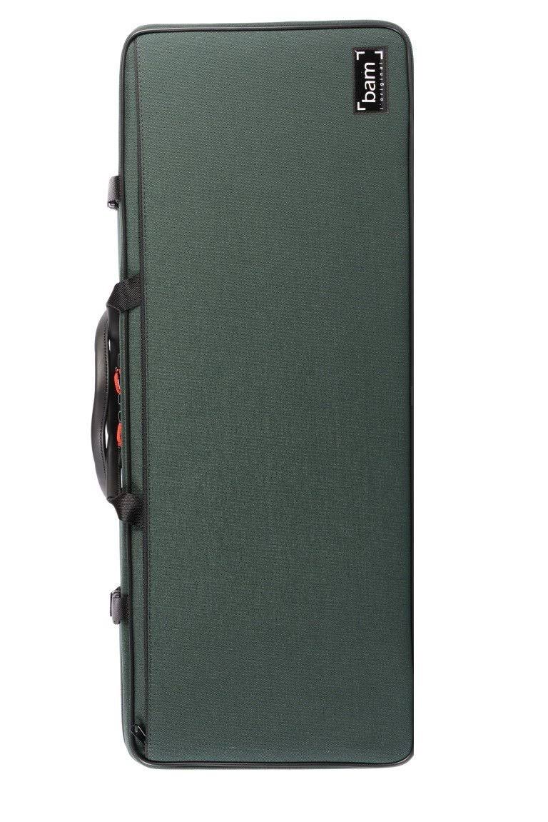 BAM 2005S Classic Double Violin Case Green