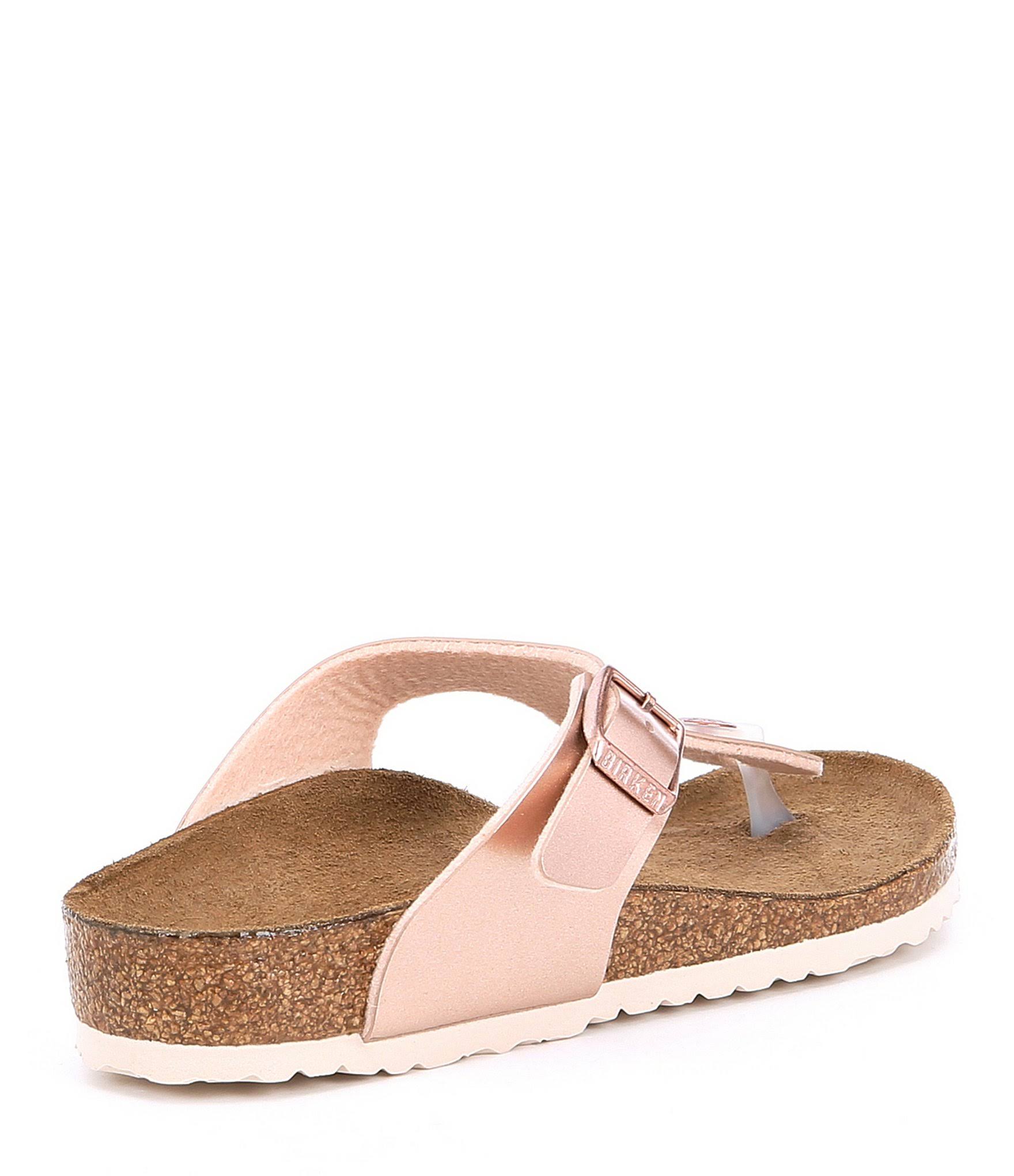 Birkenstock Girl&s Gizeh Electric Metallic Copper