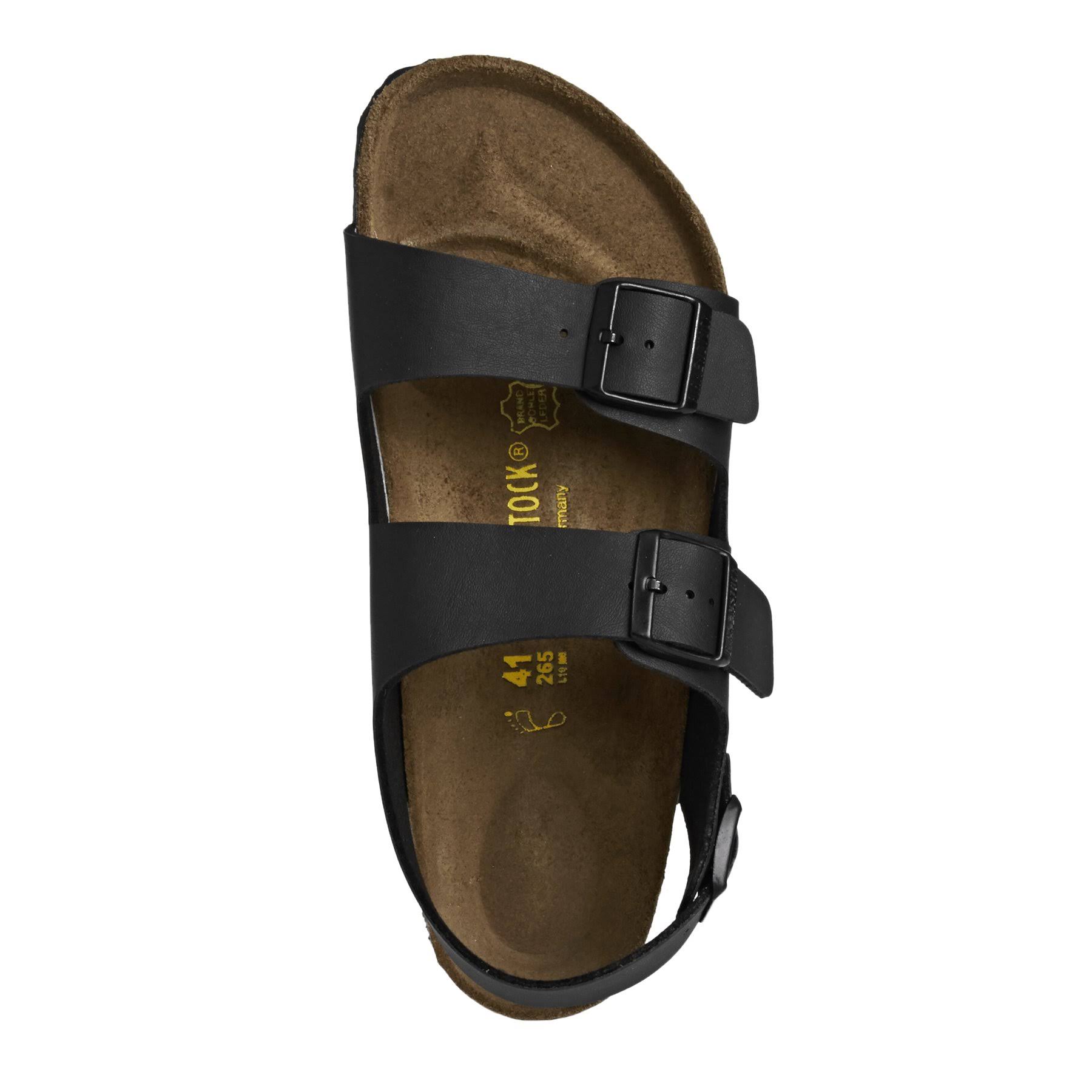 Birkenstock Milano Birko Flor Sandals - Black
