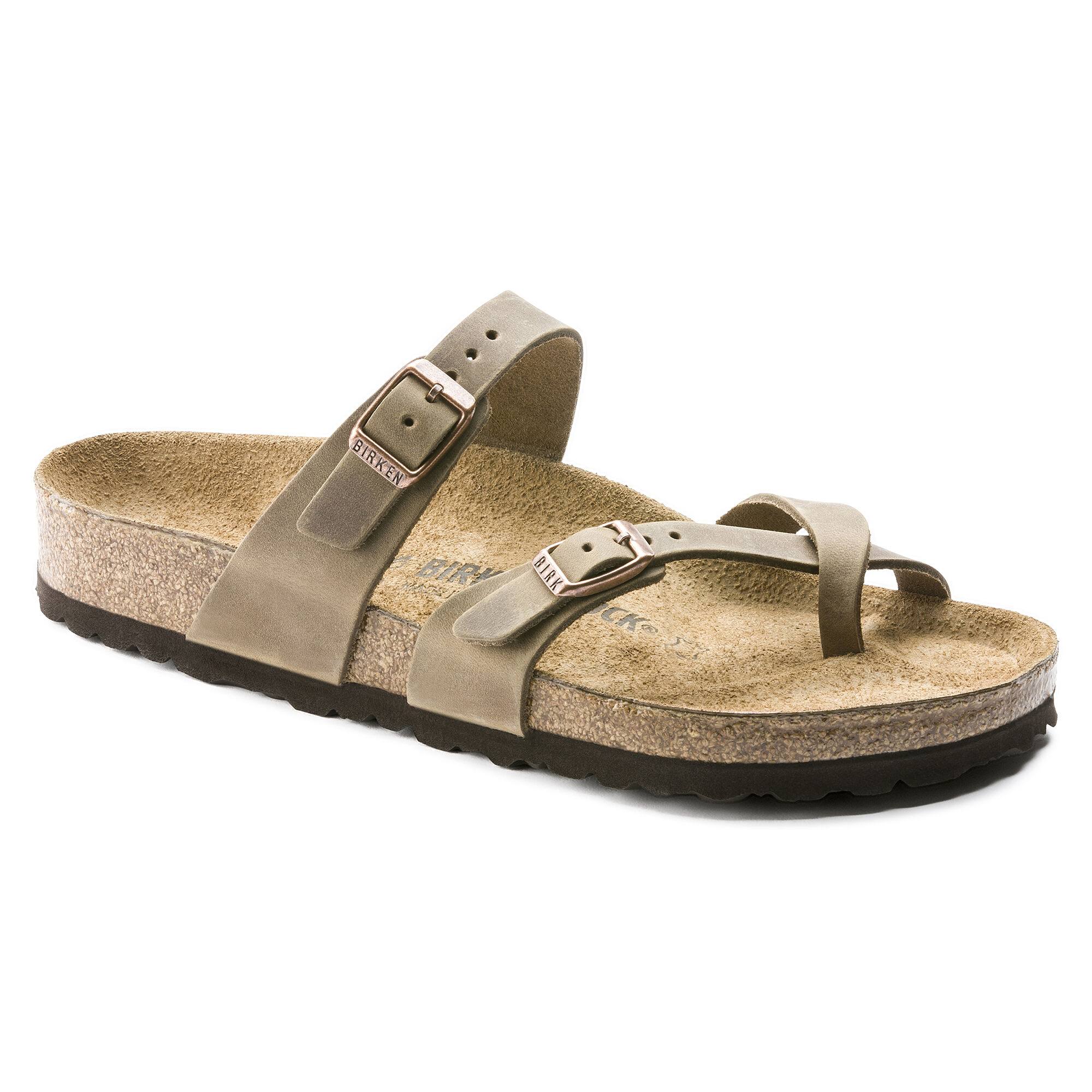 Birkenstock Mayari Sandals - Tobacco Brown
