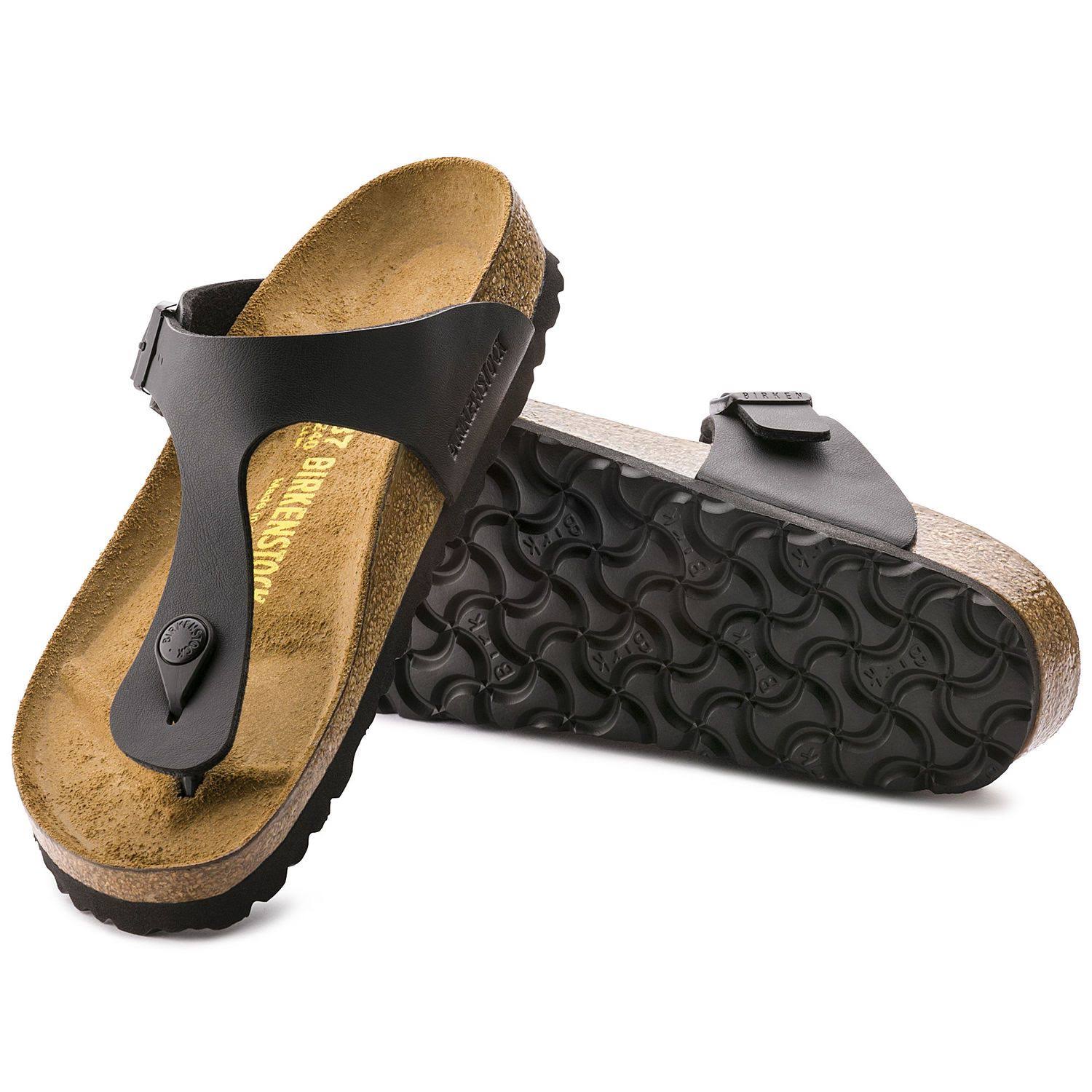Birkenstock Gizeh Birko-Flor Sandals Black