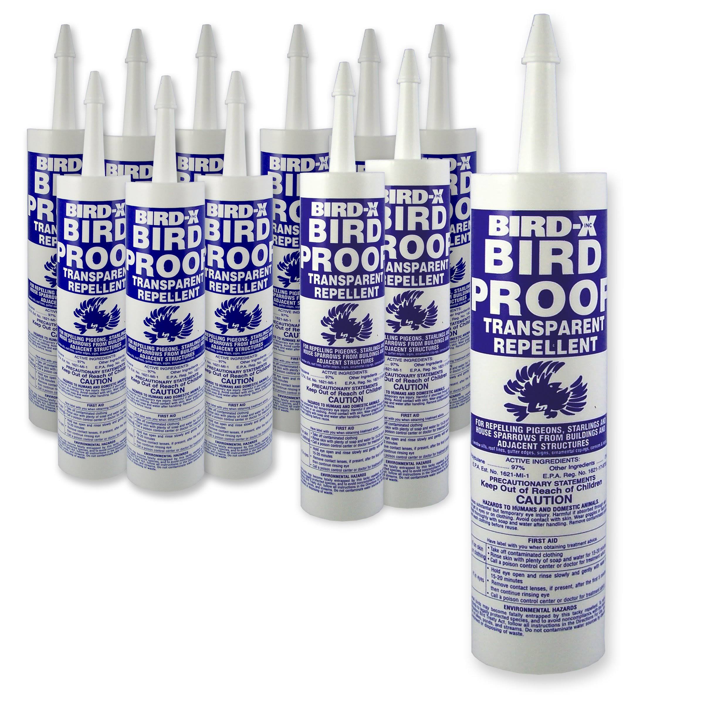 Bird-X Bird-Proof Bird Repellent Gel (12-Case)