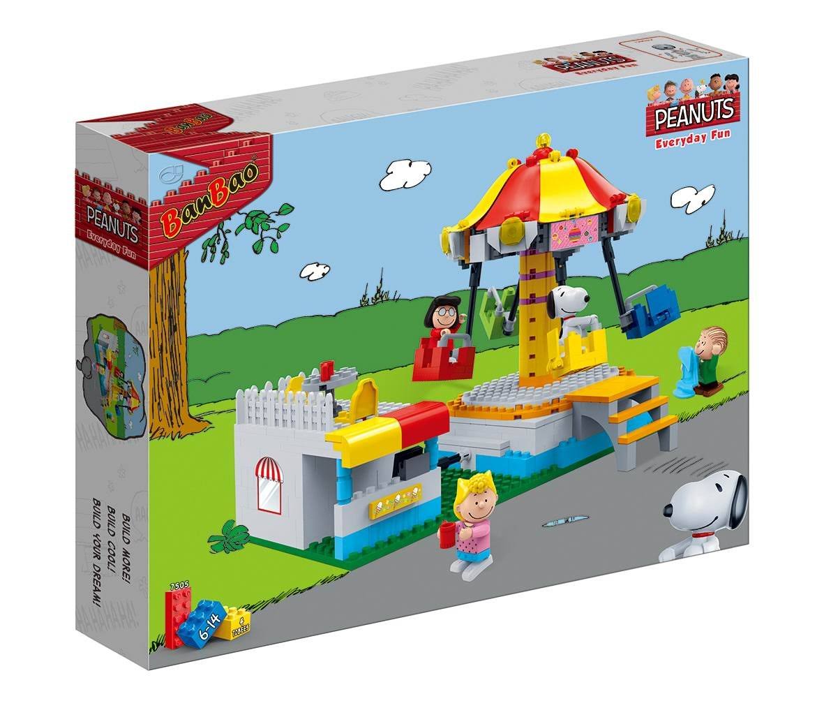 Banbao 7505 Snoopy Carousel, Multi-Colour