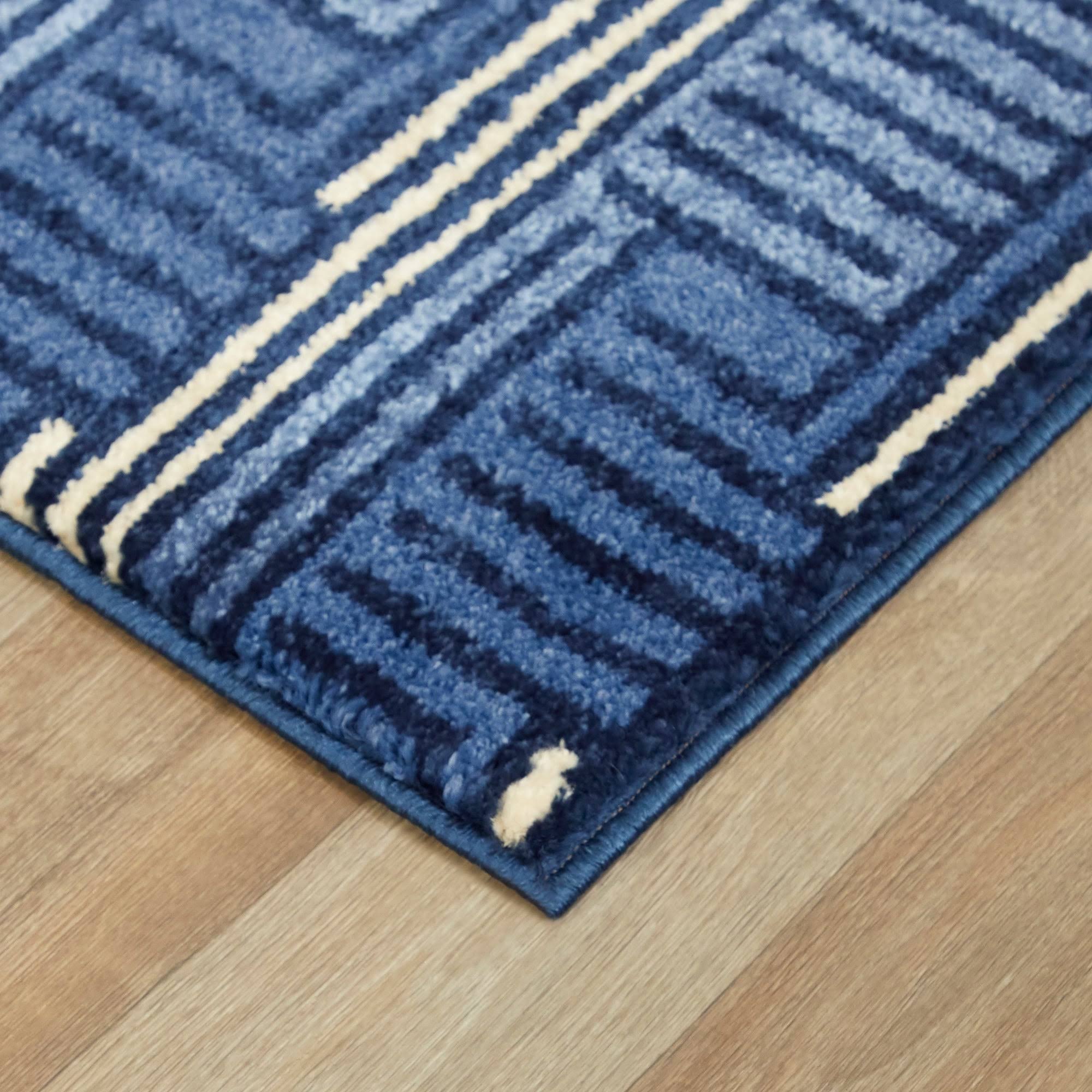 BALTA Gwynn Cream 8 ft. x 10 ft. Art Deco Striped Area Rug, Ivory