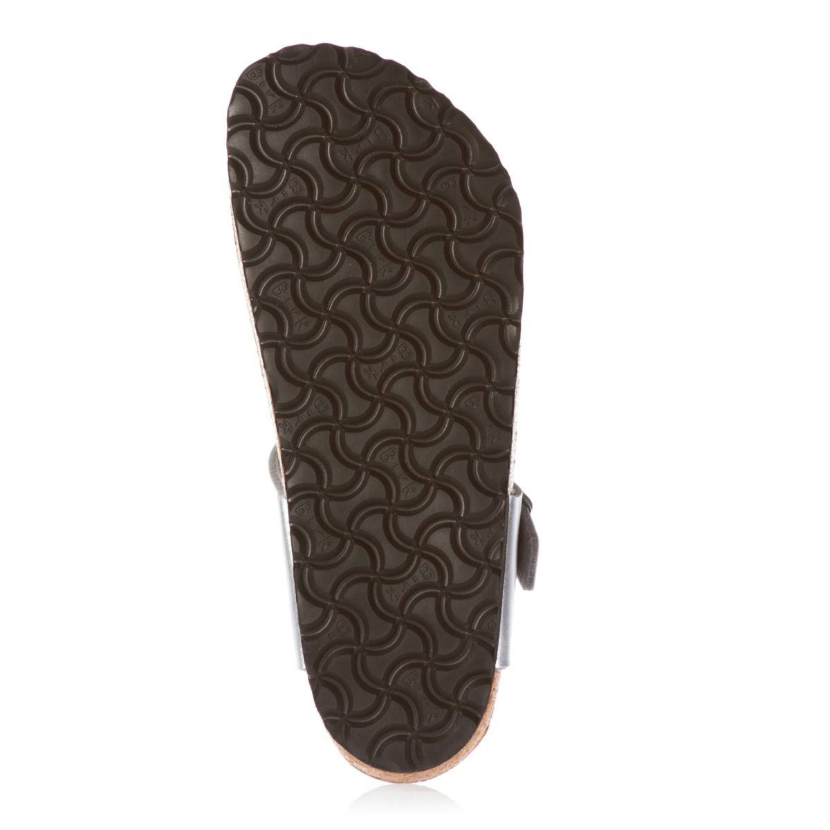 Birkenstock Gizeh Birko Flor Sandals - Silver