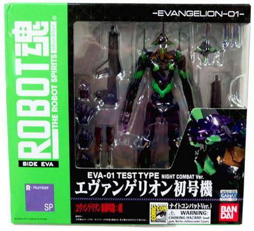 Neon Genesis Evangelion Robot Spirits EVA-01 Test Type Exclusive Action Figure [Night Combat]