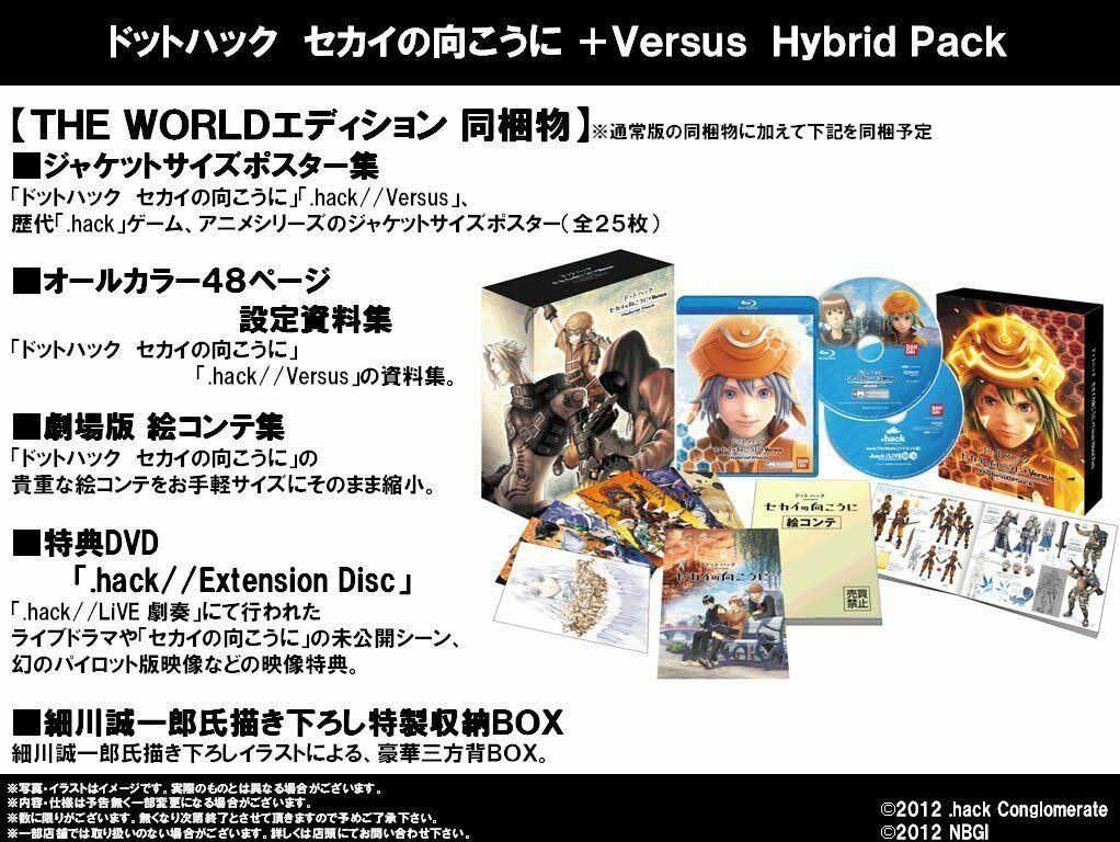 used PS3.hack Sekai No Mukou Ni + Versus Hybrid Pack The World Edition