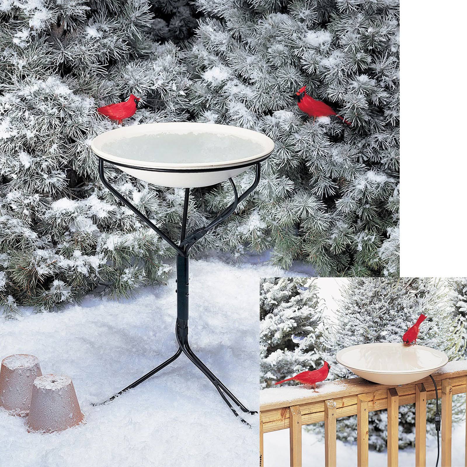 Allied Precision 20x22 Heated Bird Bath with Stand