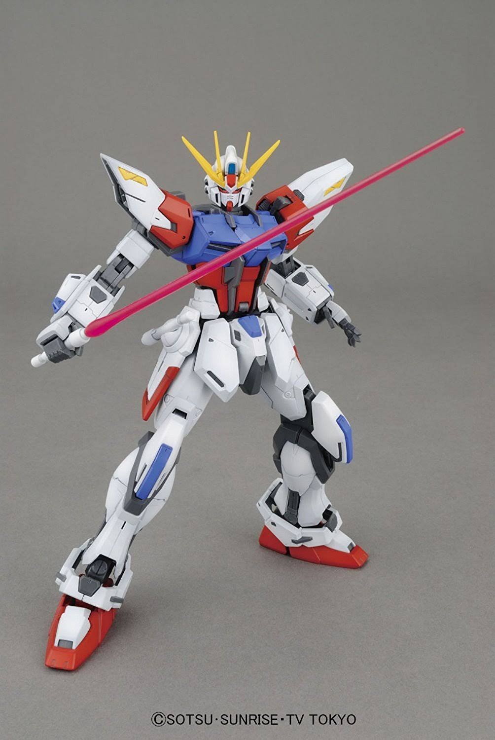 Bandai Hobby MG 1/100 Scale Build Strike Gundam Model Kit