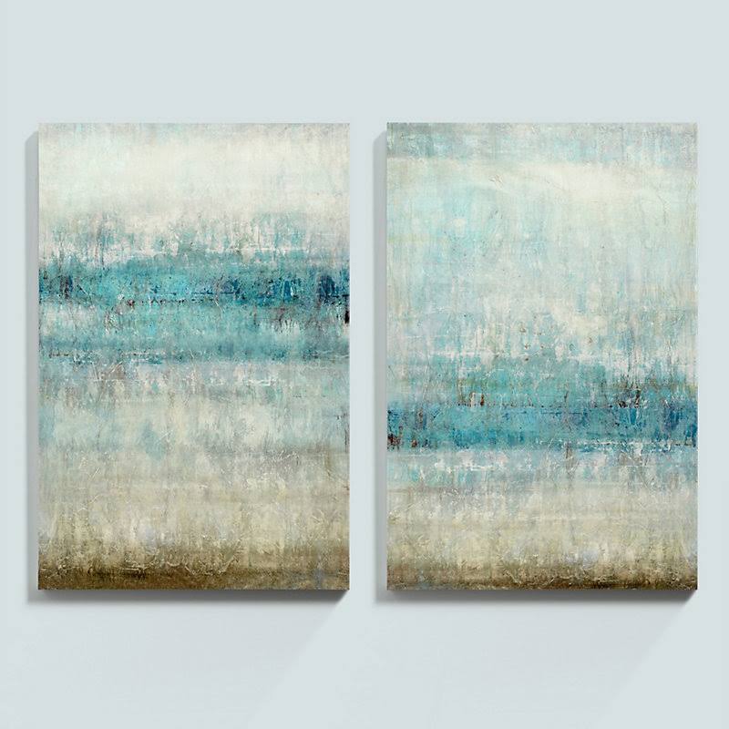 Nordic Abstract Art 44x22 x 30x22 - Ballard Designs