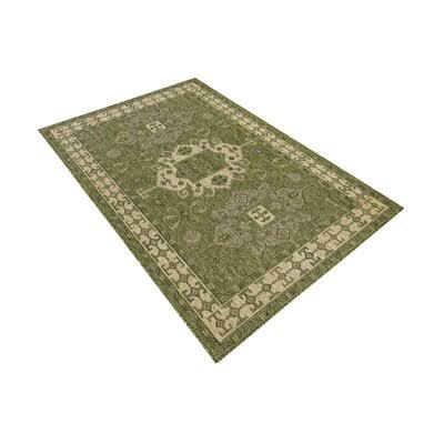 Arverne Green Indoor/Outdoor Area Rug Charlton Home Rug Size: Rectangle 6&6x22 x 9&4x22