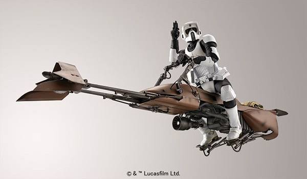 Star Wars 1/12 Scout Trooper and Speeder Bike