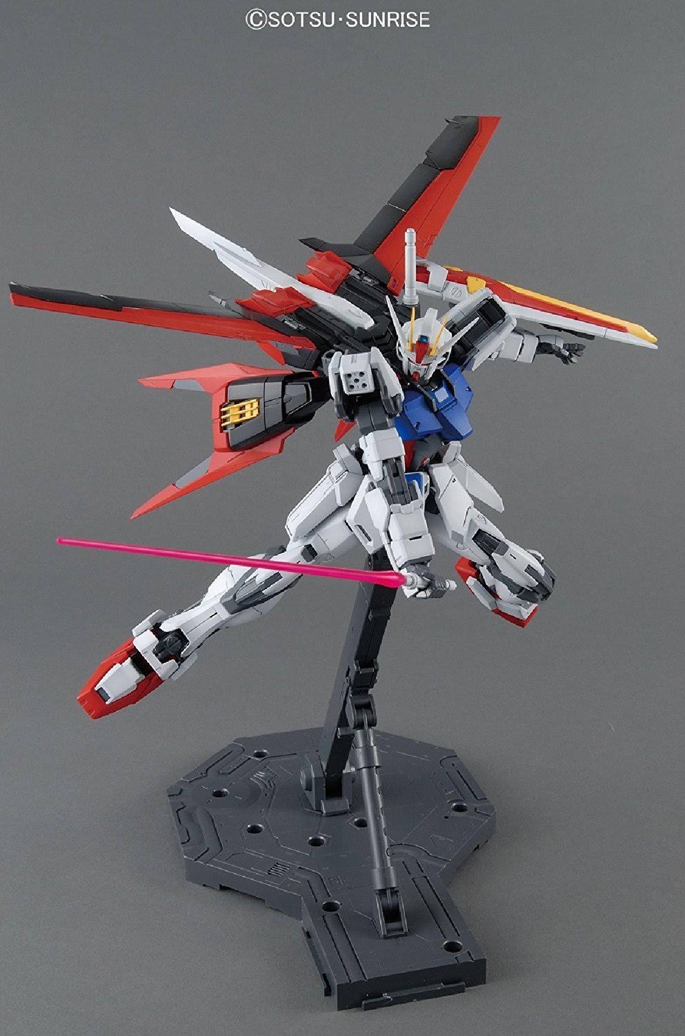 Bandai Hobby mg Aile Strike Gundam Ver. RM 1/100 Scale Action Figure Model Kit