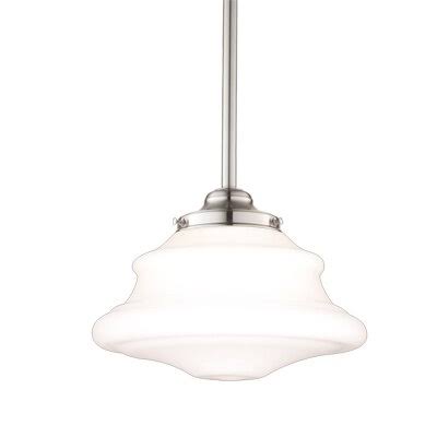 Miranda 1 - Light Single Schoolhouse Pendant Gracie Oaks HSLT4300