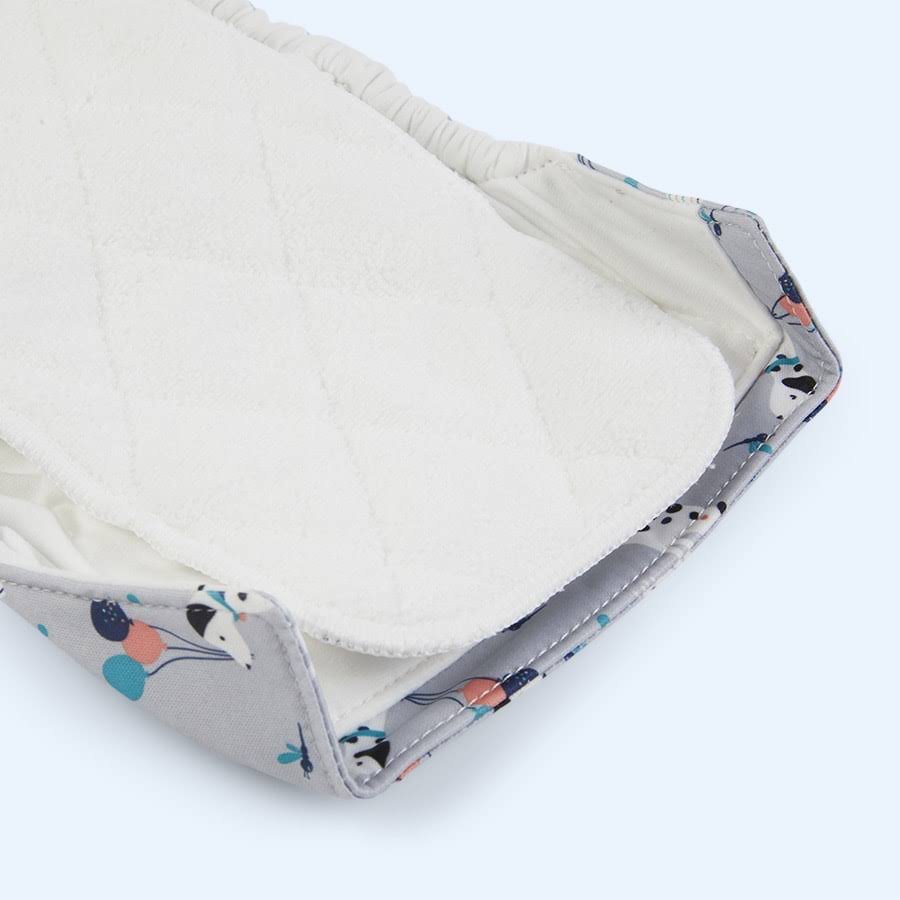 Bambino Mio, Mioboost Flat Nappy Insert, 3 Pack, Pet Party MB3 Pet
