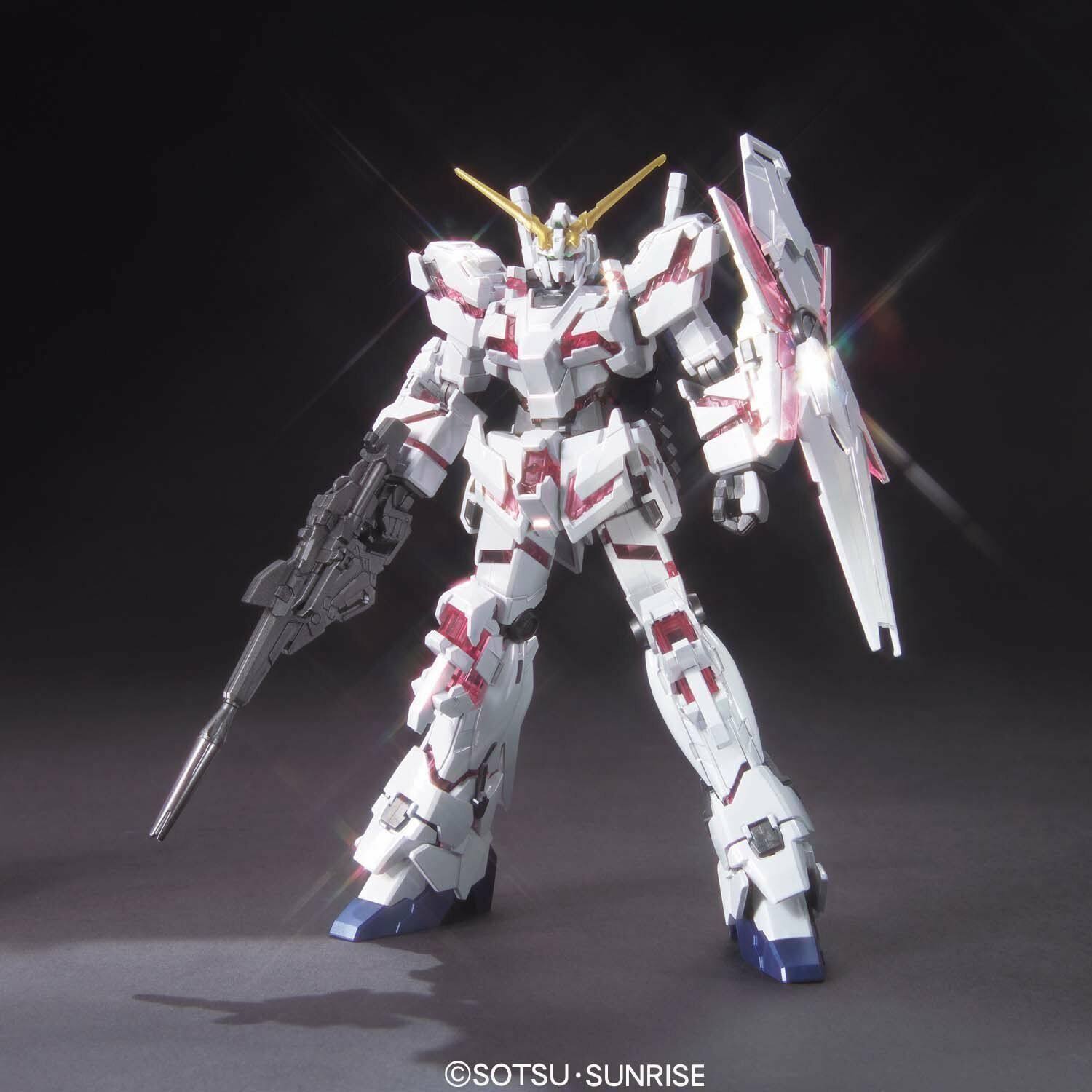 HGUC 1/144 Unicorn Gundam (Destroy Mode) Titanium Finish