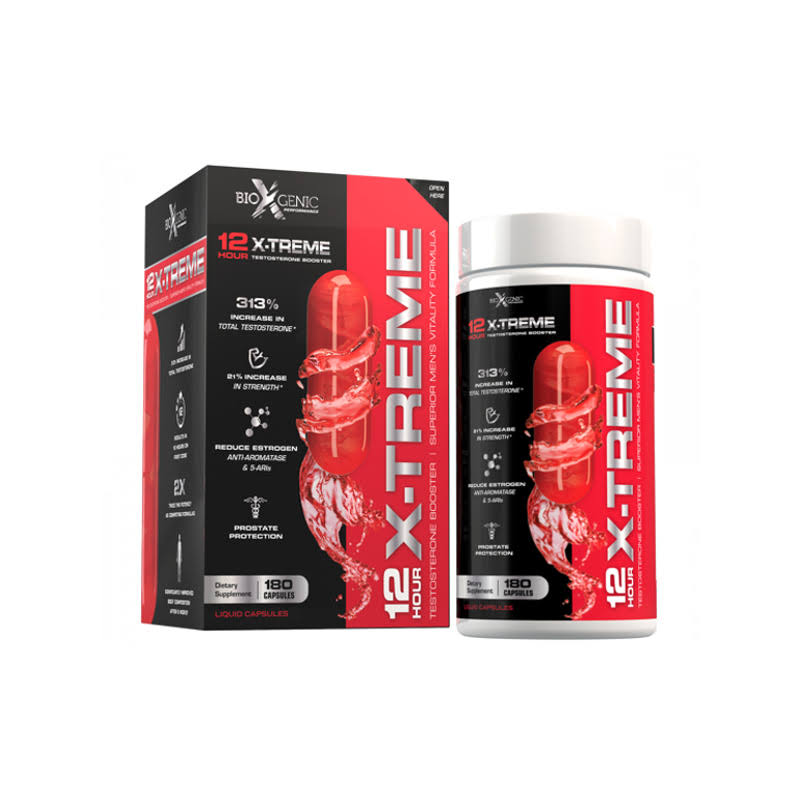 BioXgenic 12 Hour Xtreme, 180 ct