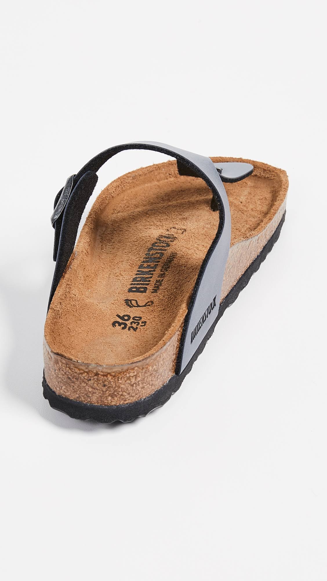 Birkenstock Women's Gizeh Sandal - 42 - Onyx Birko-Flor