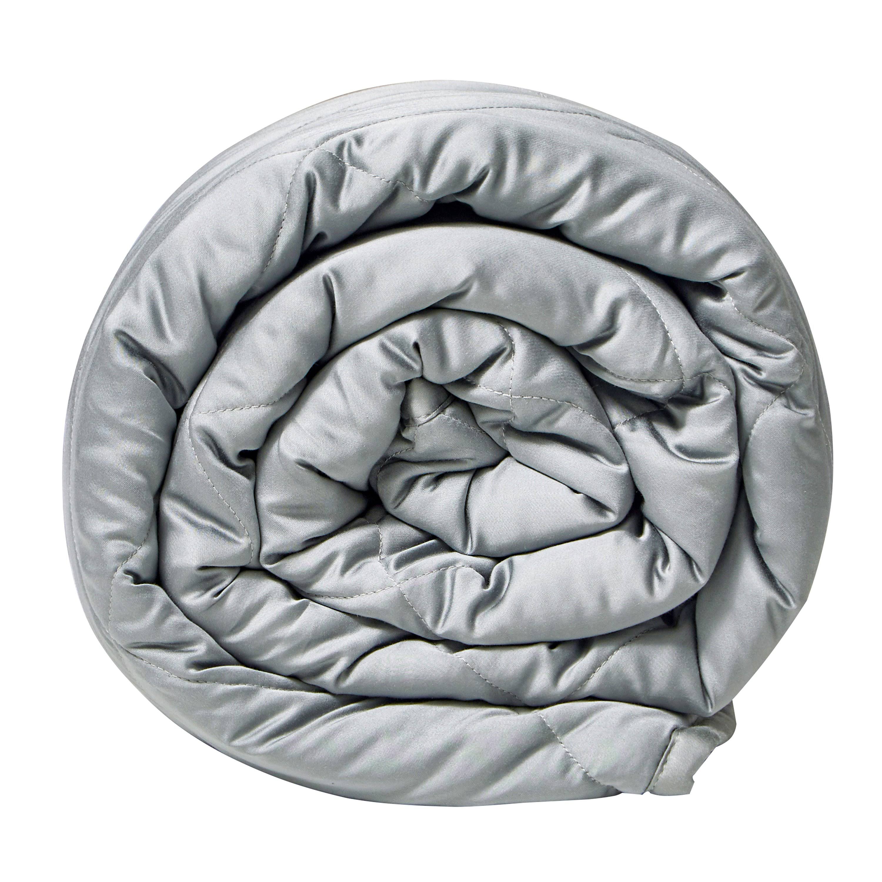 Rejuve Rayon from Bamboo Weighted Blanket Throw, Green, 12 lbs