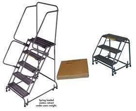 Ballymore 326R Rolling Ladder,steel,28-1/2 in.H