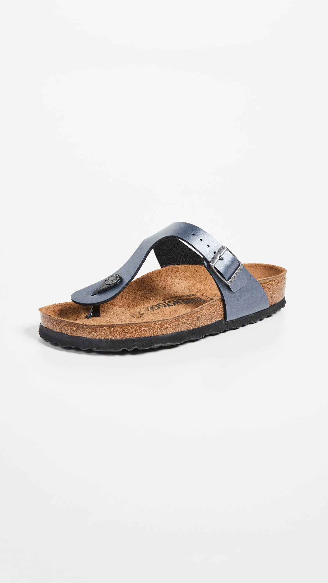 Birkenstock Women's Gizeh Sandal - 42 - Onyx Birko-Flor