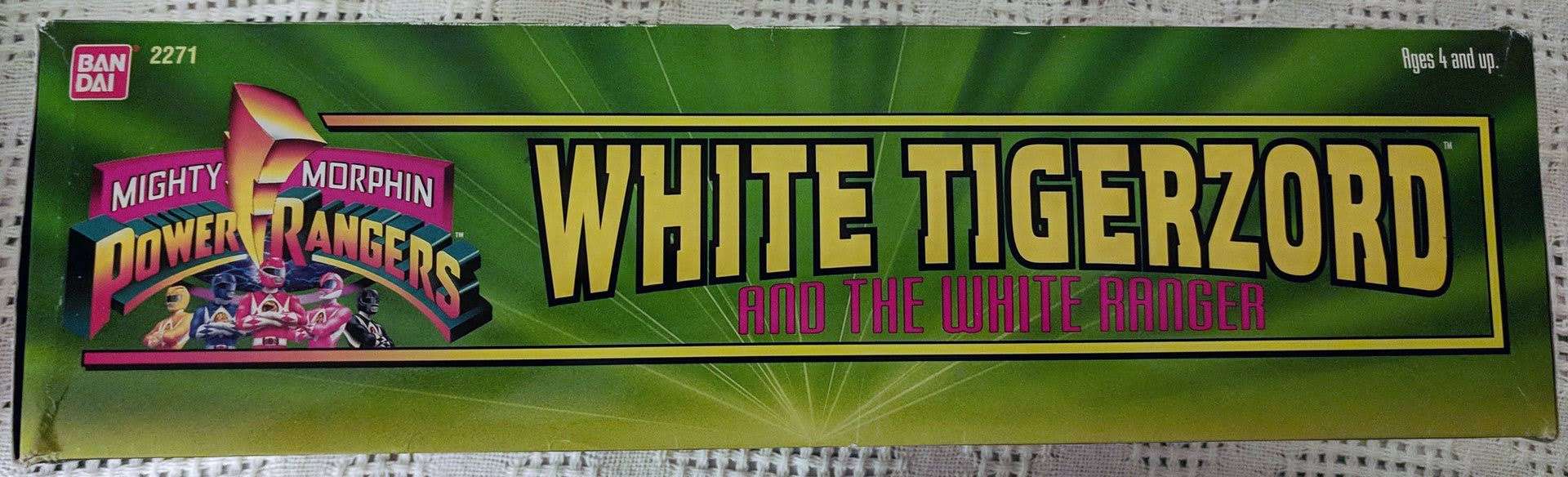 Bandai White Tigerzord Power Rangers Toy