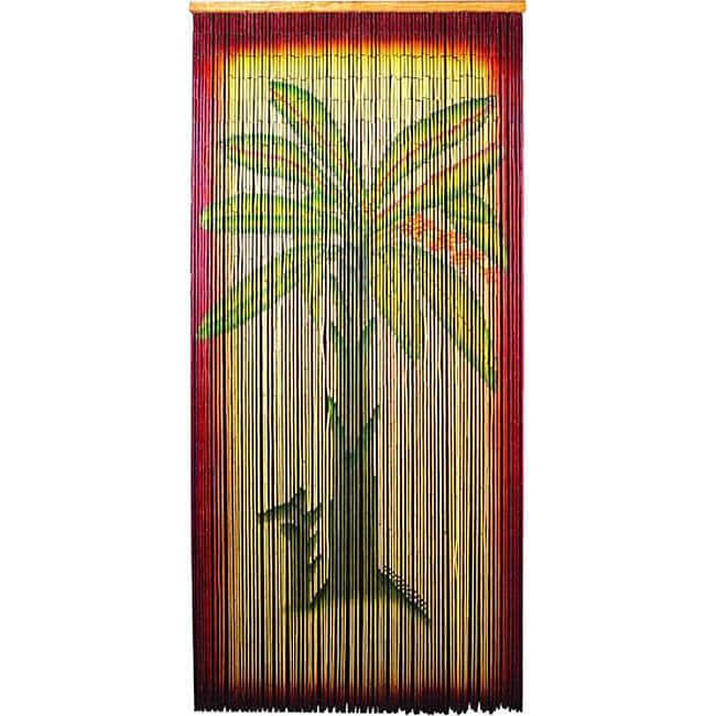Bamboo54 Banana Tree Bamboo Outdoor Curtain, Green