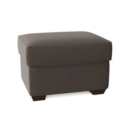 Birch Lane Swifton 29x22 Rectangle Standard Ottoman Body Fabric: Conversation Cinder