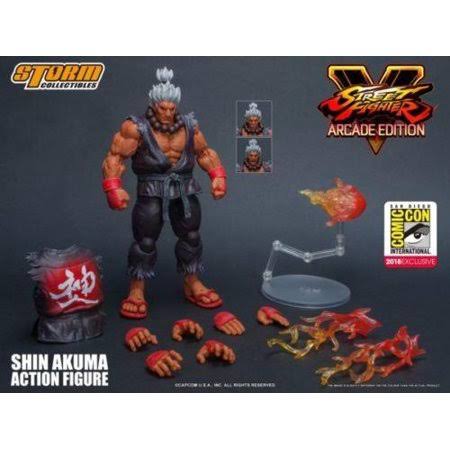 Street Fighter V Shin Akuma 1/12 Scale SDCC 2018 Exclusive Action Figure
