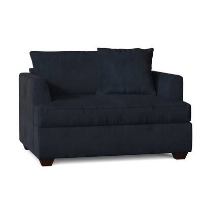 Karley 39x22 Armchair Birch Lane Body Fabric: Tina Indigo
