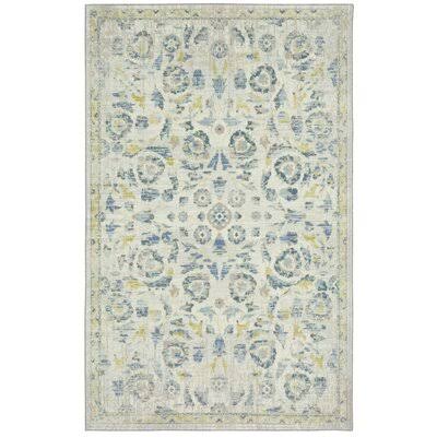 HELF Tufted Blue/Beige Rug August Grove Rug Size: Rectangle 2&6x22 x 6&
