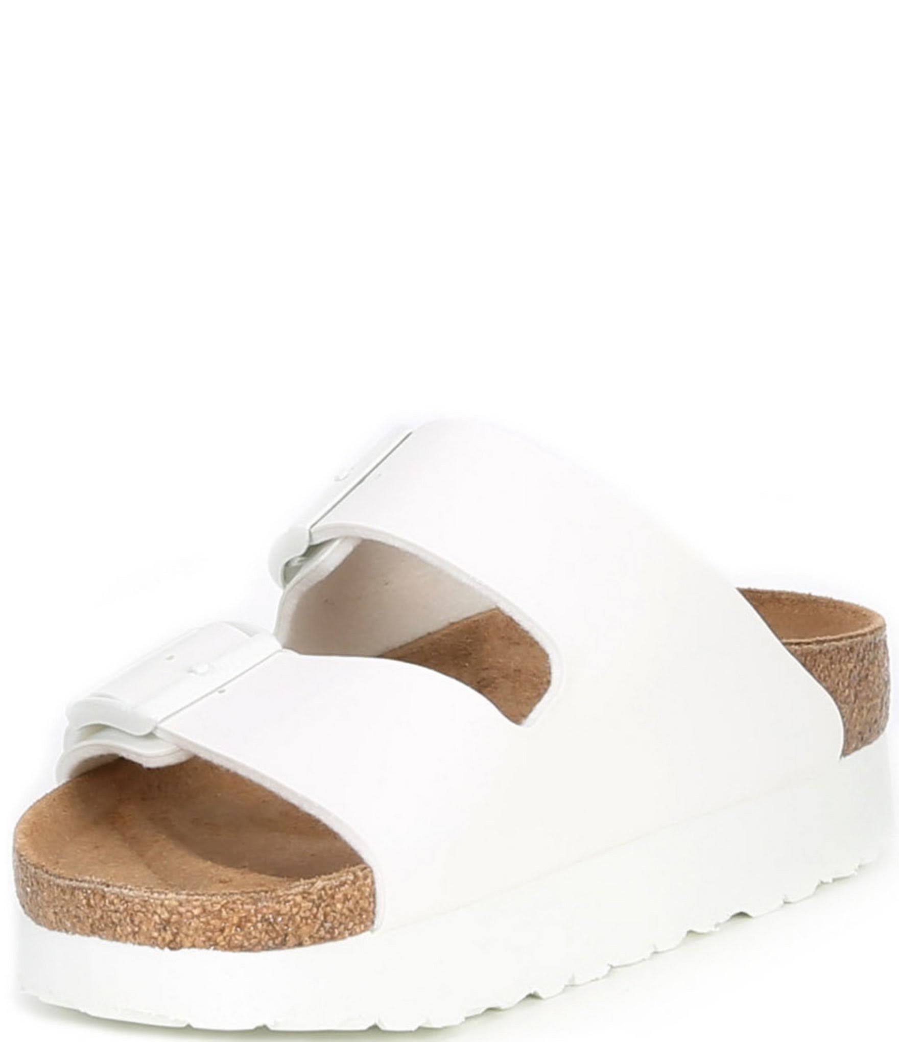 Birkenstock Women's Arizona Platform Black Birko Flor