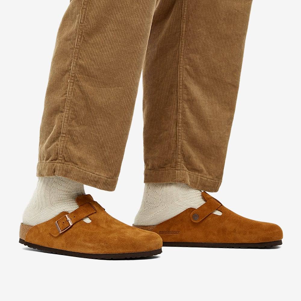 Birkenstock Boston Suede Sandals - Mink