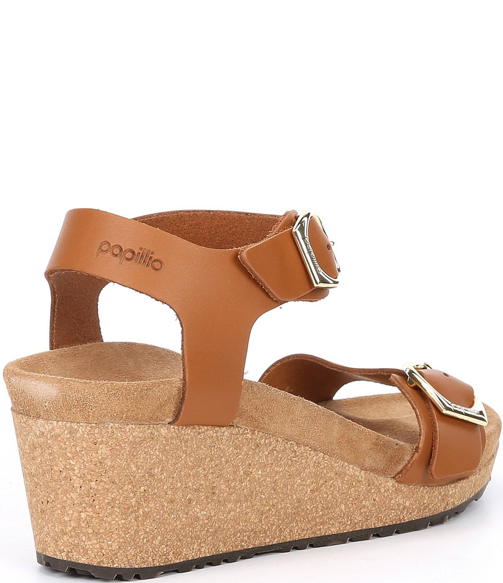 Birkenstock Soley Sandal - Women's 36 Leather/Black Narrow