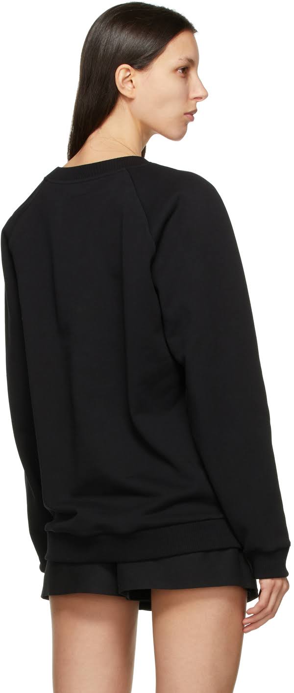 Balmain Black & White Logo Sweatshirt