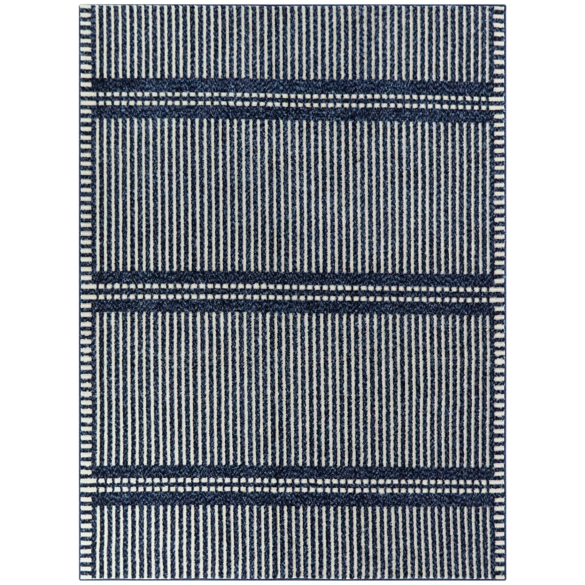 Sinclair Contemporary Area Rug - 2&7x22 x 7& Runner - Charcoal