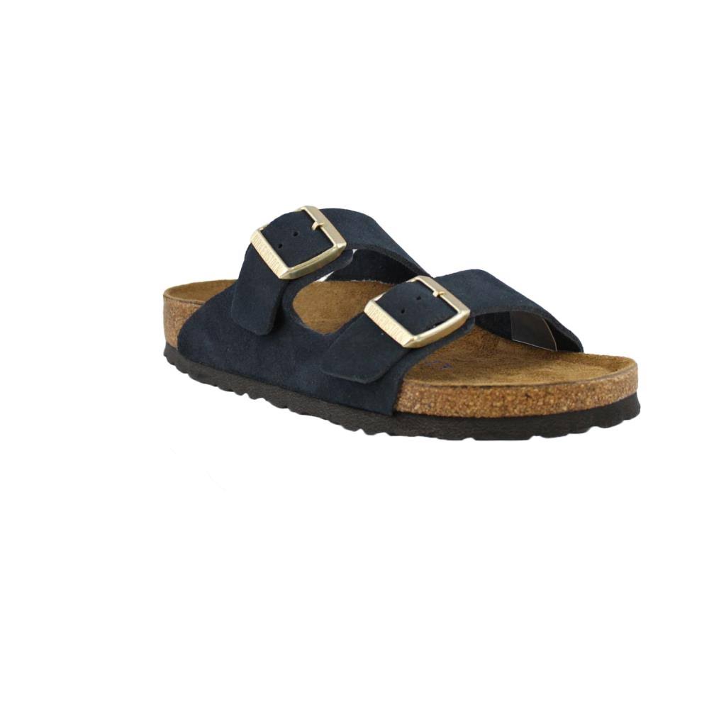 Birkenstock Arizona Soft Footbed, Navy Suede Size: 36 N