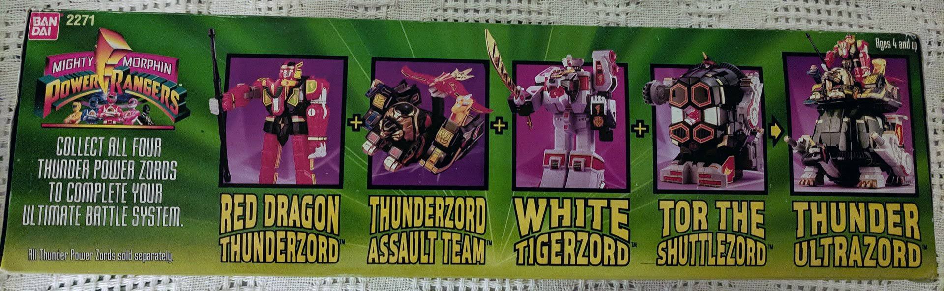Bandai White Tigerzord Power Rangers Toy