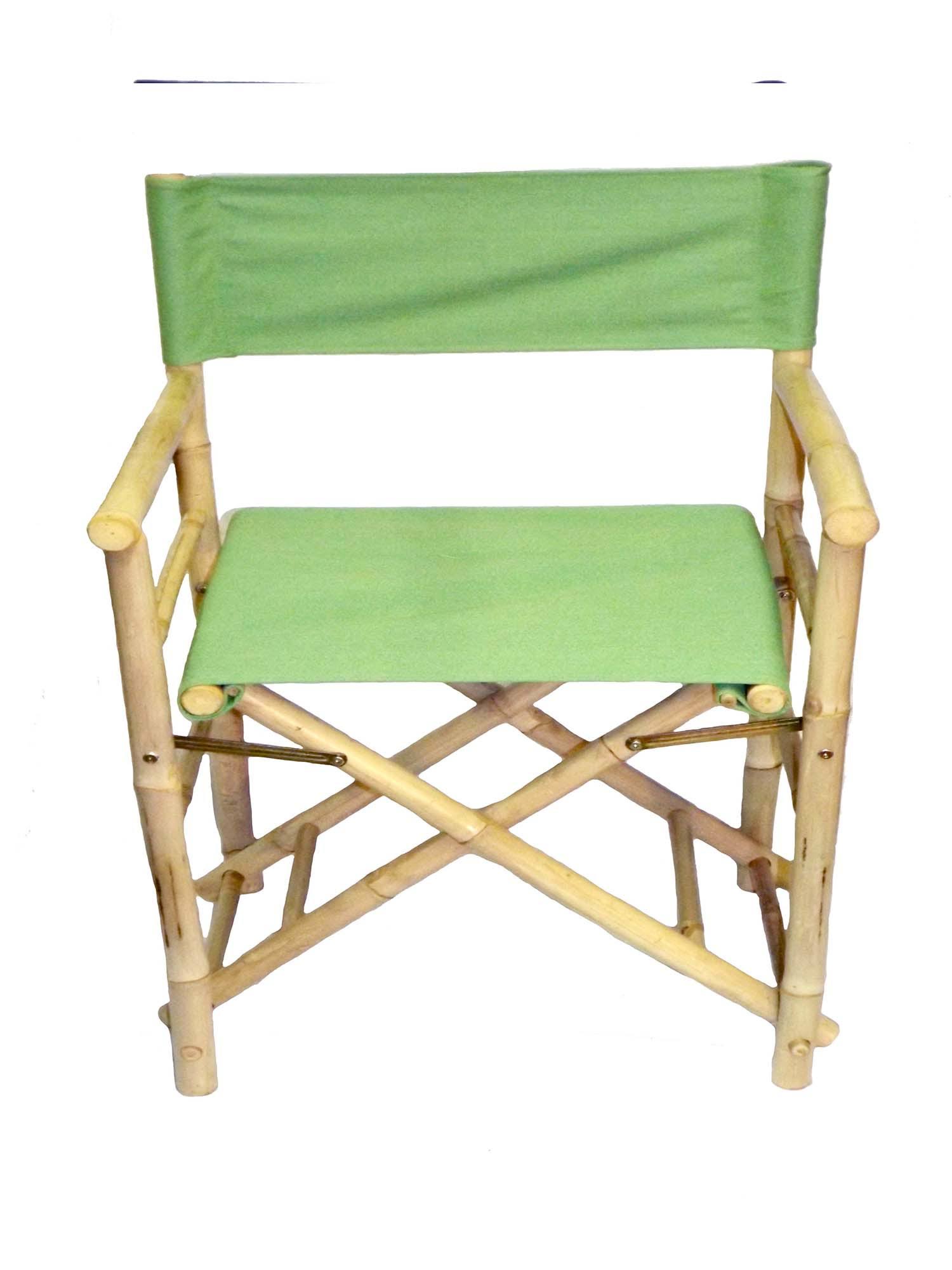 Bamboo Folding Director&s Chair [Set of 2]