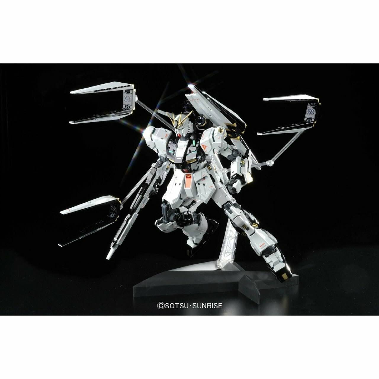 MG Nu Gundam Ka Ver Titanium Finish 1/100th Scale Action Figure