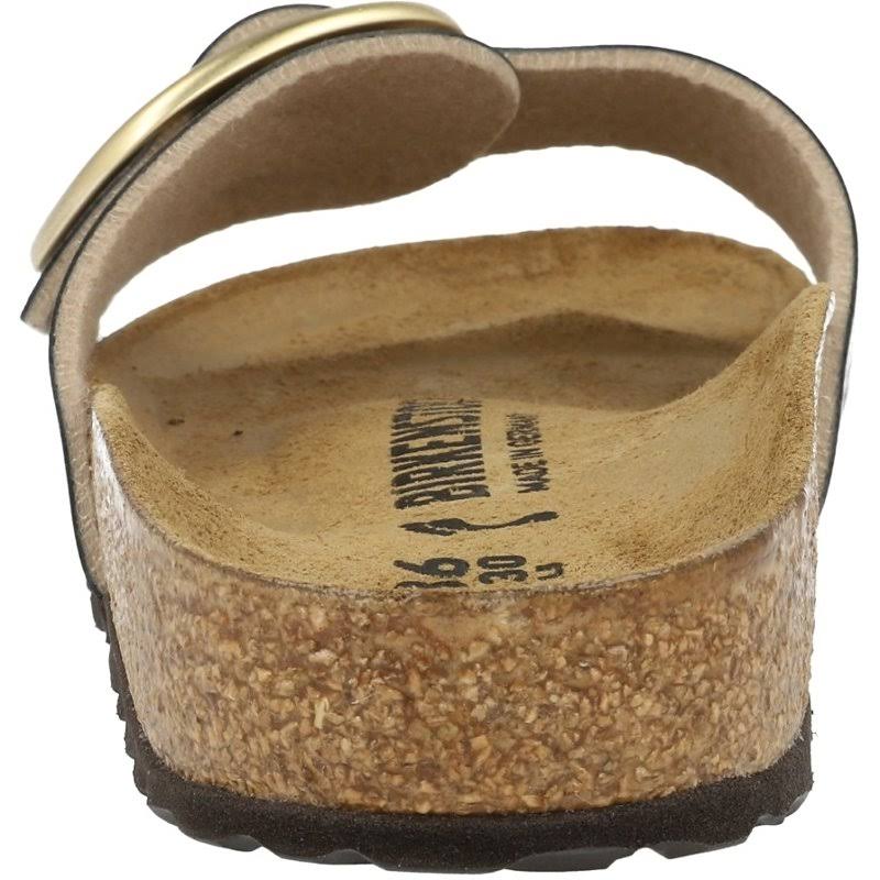 Birkenstock | Madrid Big Buckle Graceful Taupe Leather Mules